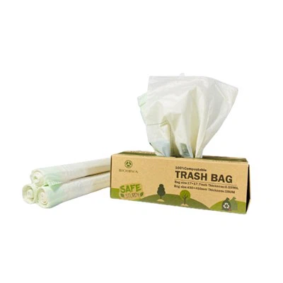 Kantong Sampah Biodegradable dengan Tali